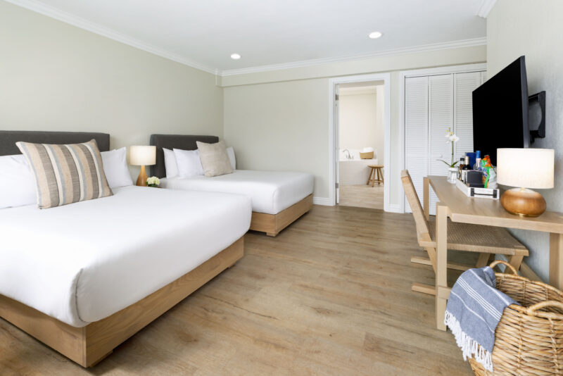 two full beds