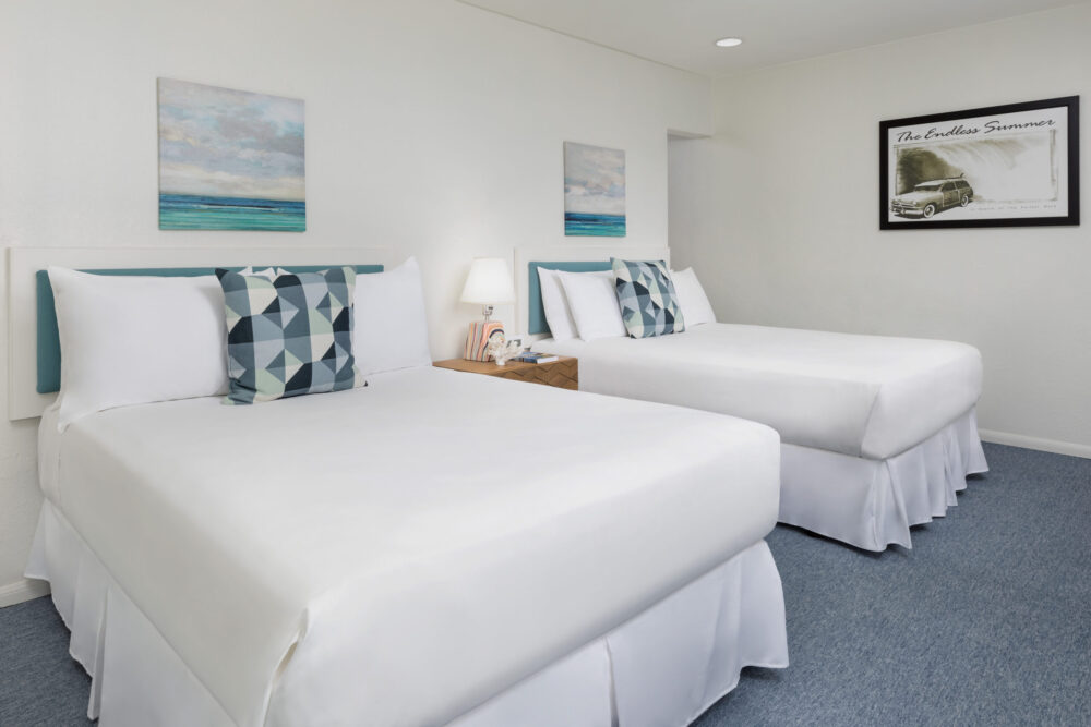 two double beds