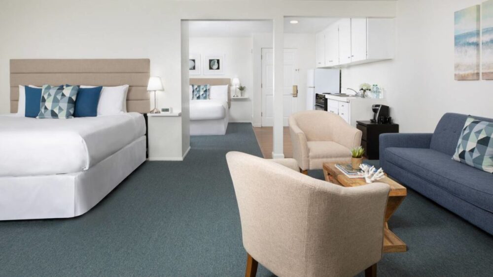 interior view of suite